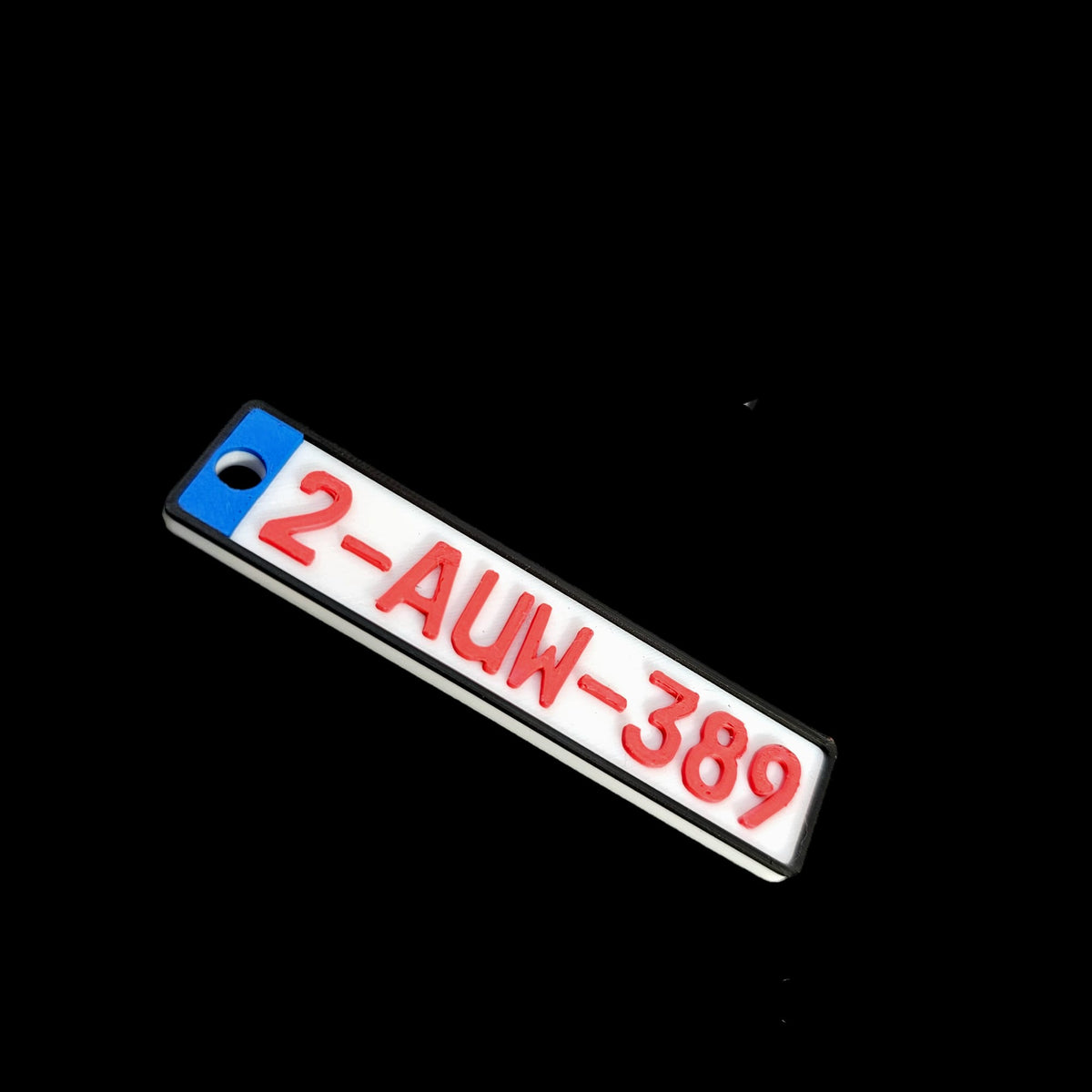 License Plate Key Ring – image 3