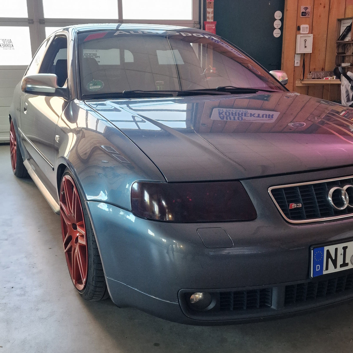 Headlight Covers for Audi A3 S3 8L – image 2