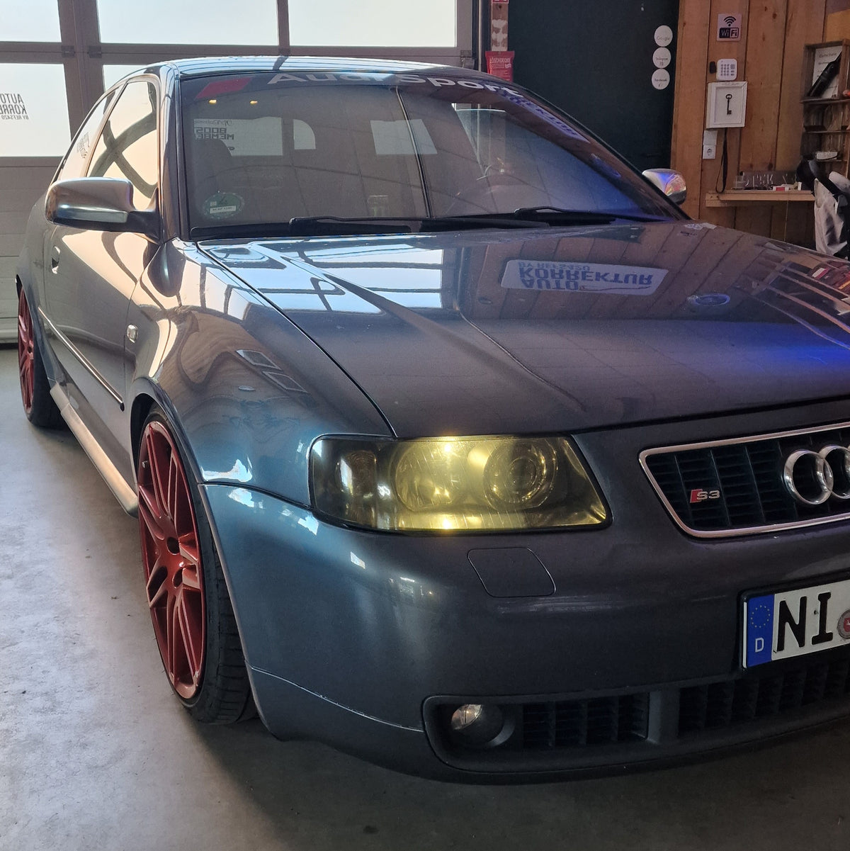 Headlight Covers for Audi A3 S3 8L – image 3