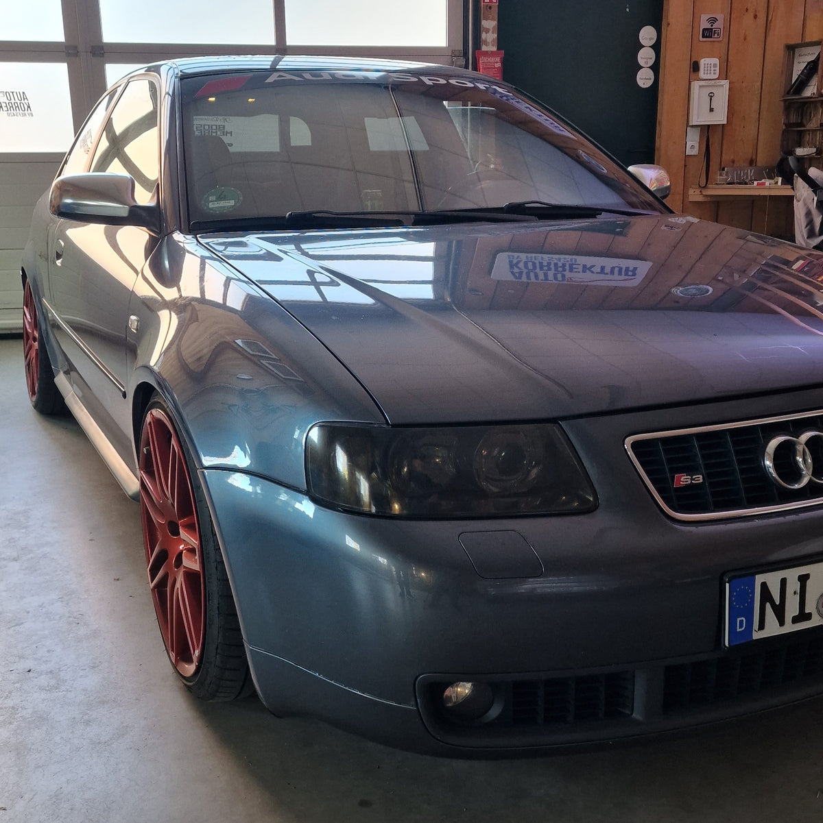 Headlight Covers for Audi A3 S3 8L – image 4