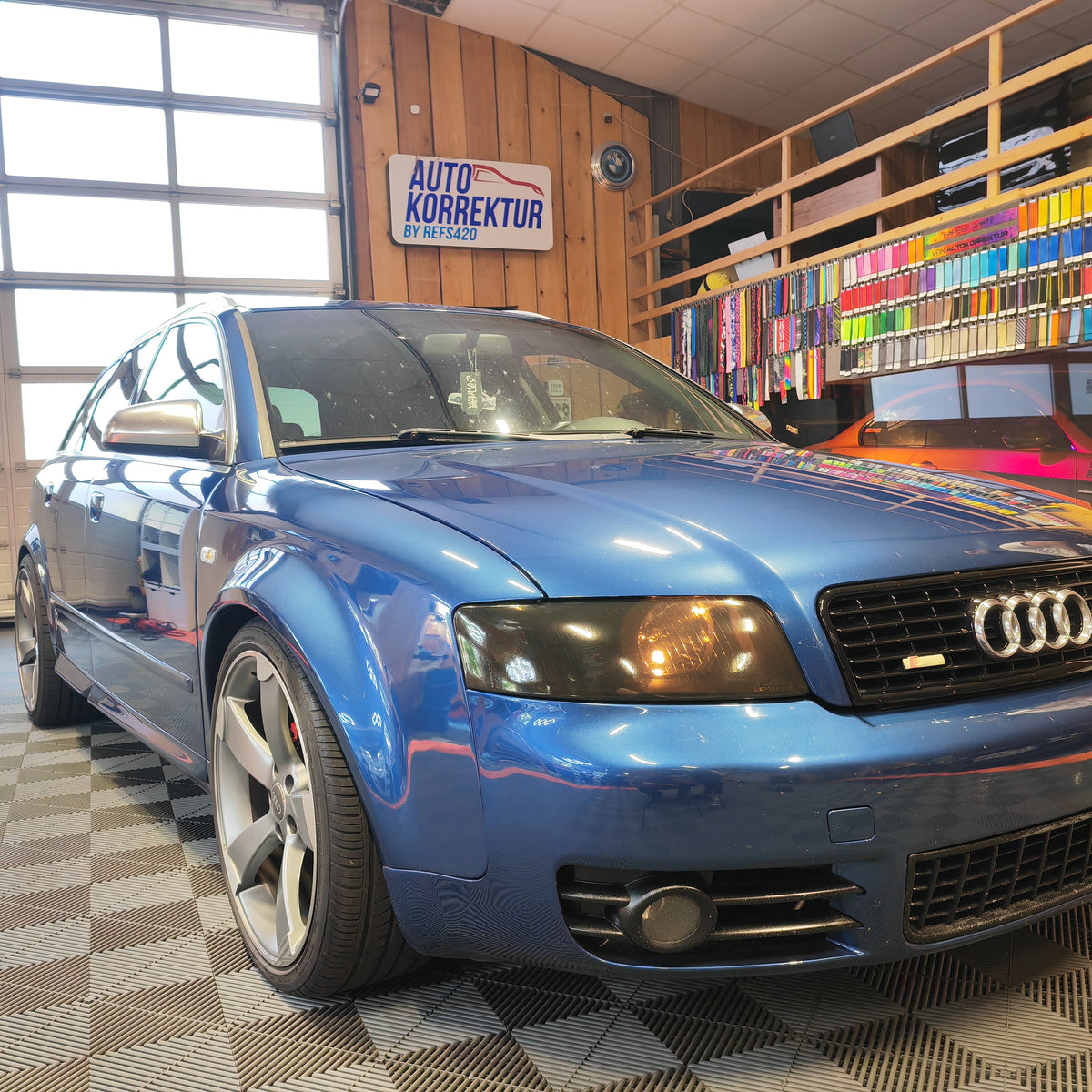 Headlight Covers for Audi A4 B6 – image 2