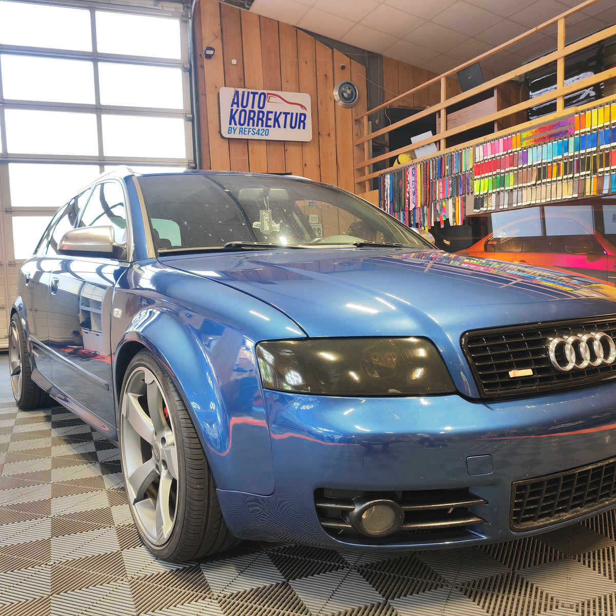 Headlight Covers for Audi A4 B6 – image 4