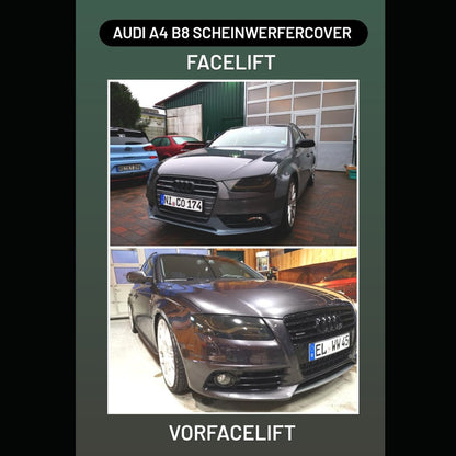 Headlight Covers for Audi A4 B8 – image 5
