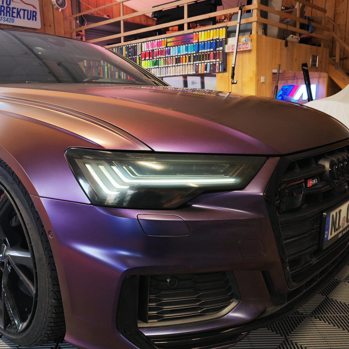 Headlight Covers for Audi A6 S6 C8 F2 – image 4