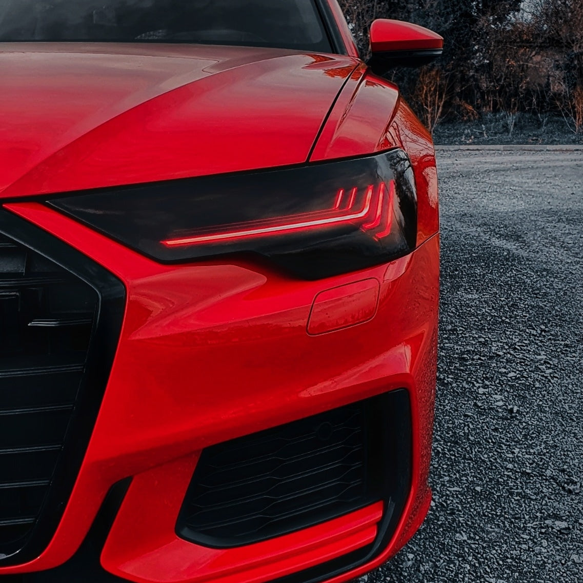 Headlight Covers for Audi A6 S6 C8 F2 – image 9