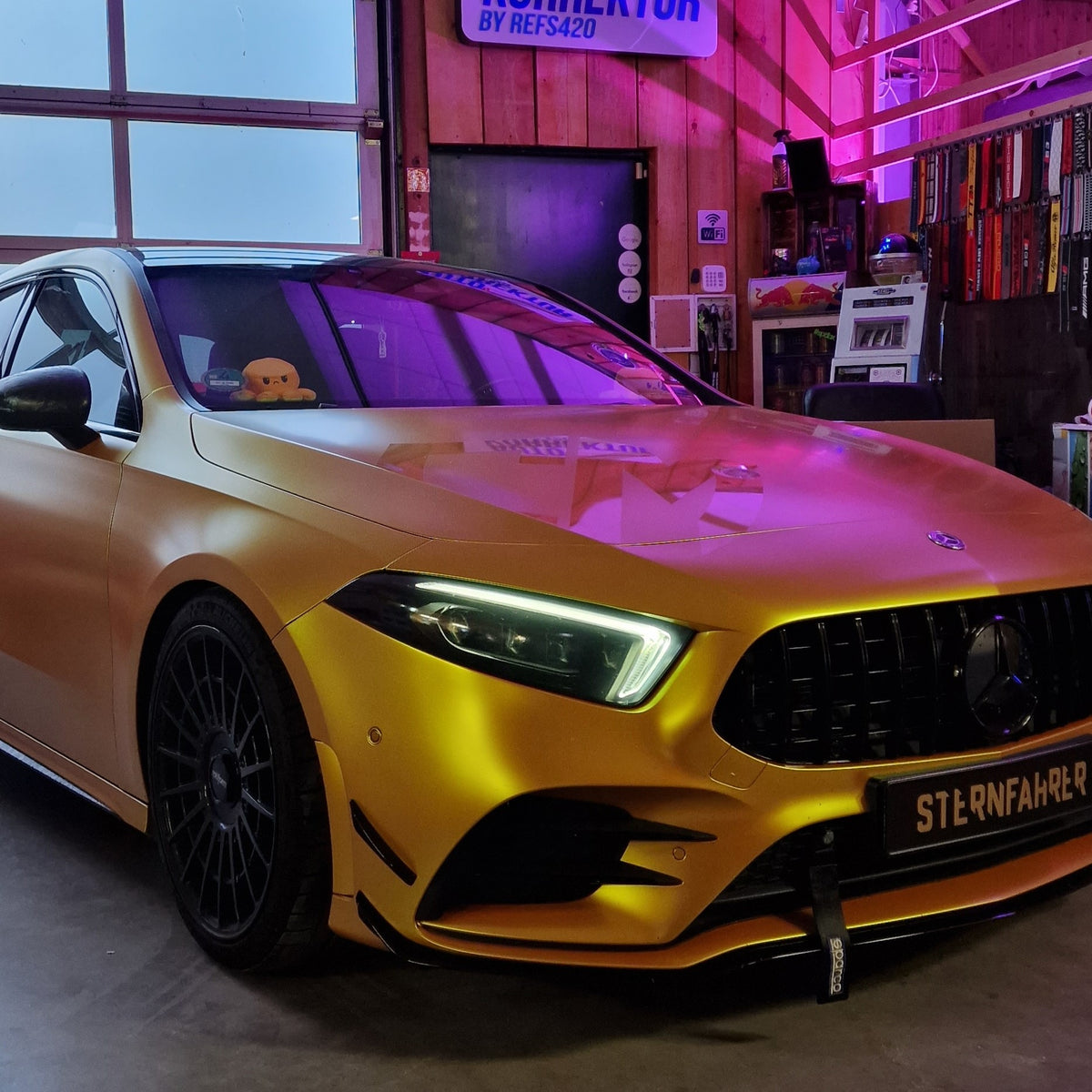 Headlight Covers for Mercedes Benz W177 AMG A35 – image 2