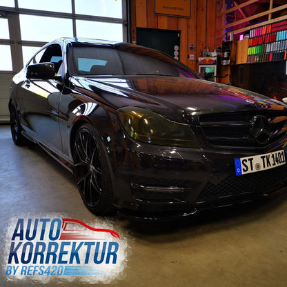 Mercedes Benz W204 C63 AMG Headlight Covers In Stock – image 1