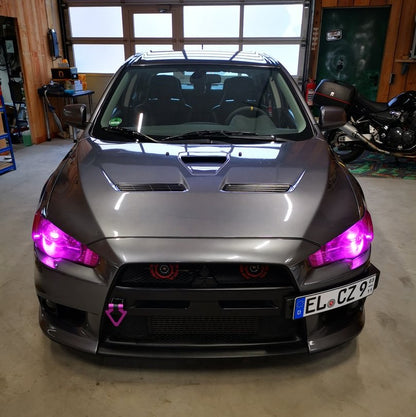 Headlight Covers for Mitsubishi Lancer – image 2