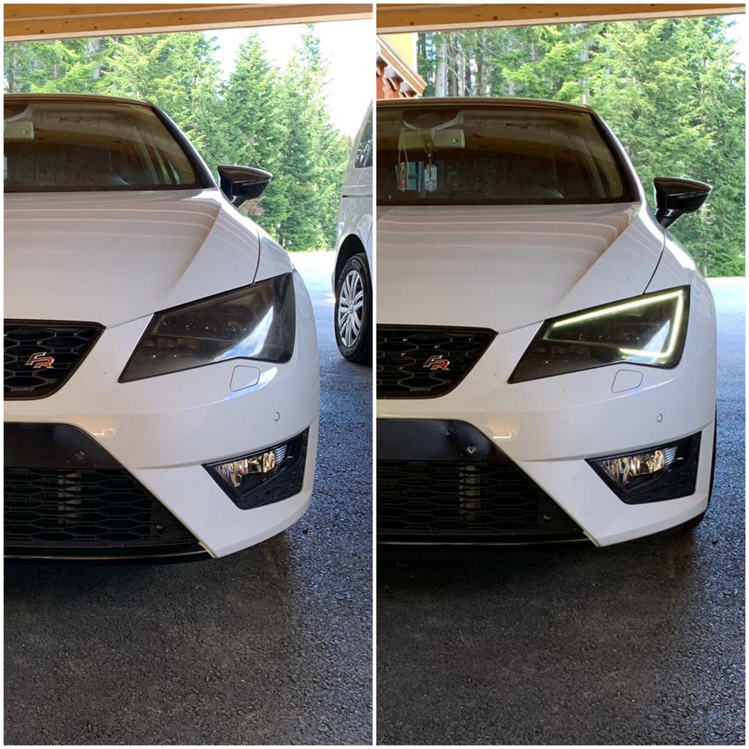 Headlight Covers for Seat Leon 5F – image 13