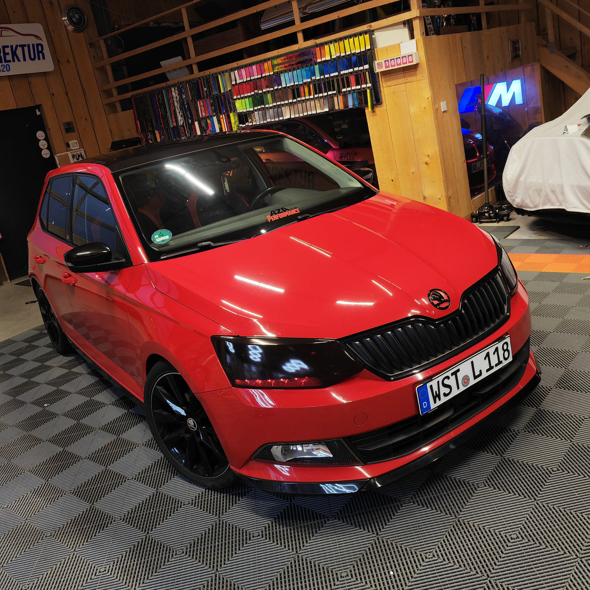 Headlight Covers for Skoda Fabia III 3 – image 1