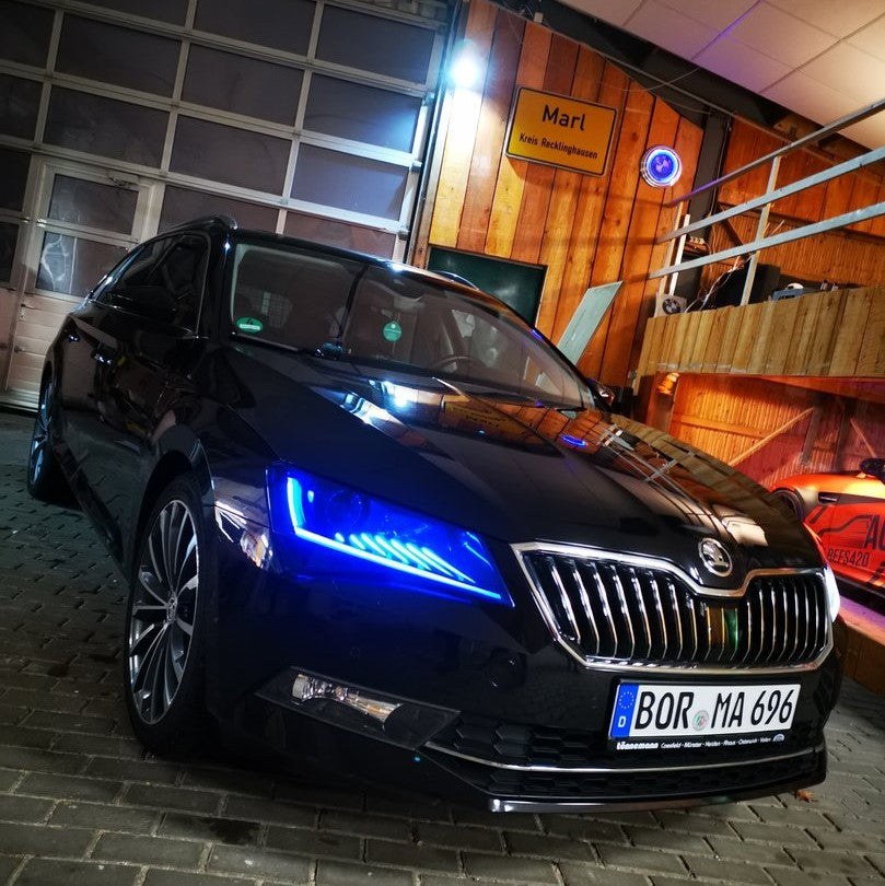 Headlight Covers for Skoda Superb III V3 – image 1