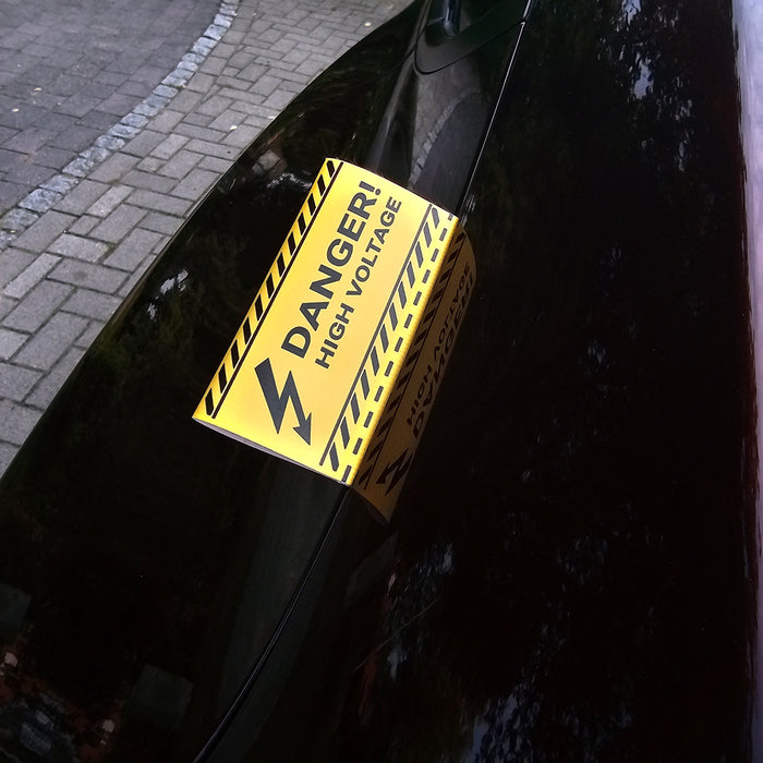 High Voltage Danger! Carflag – image 1