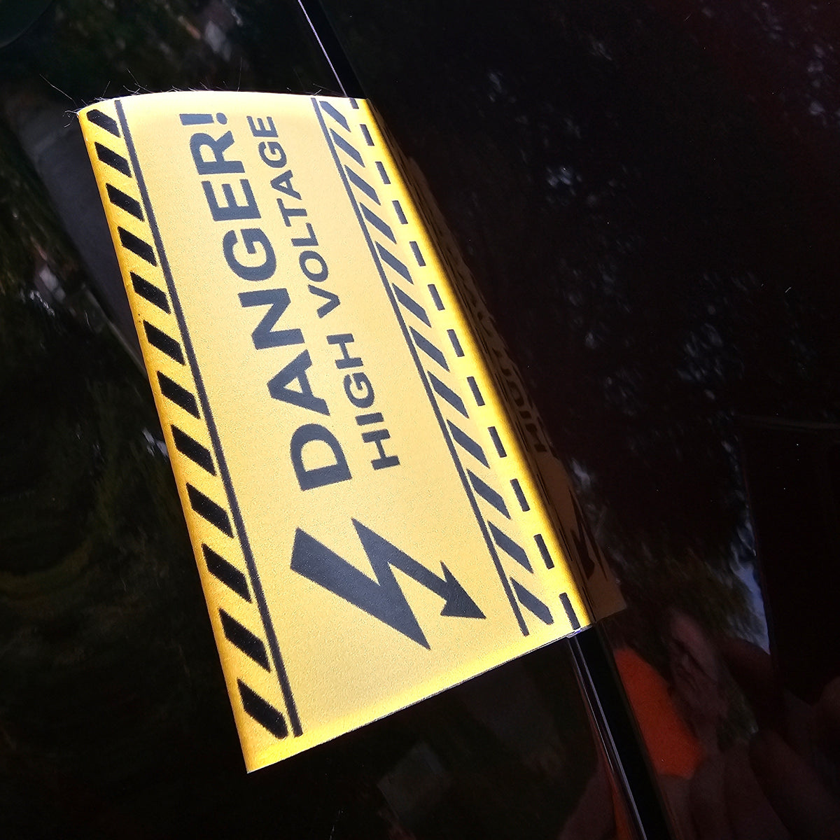High Voltage Danger! Carflag – image 3