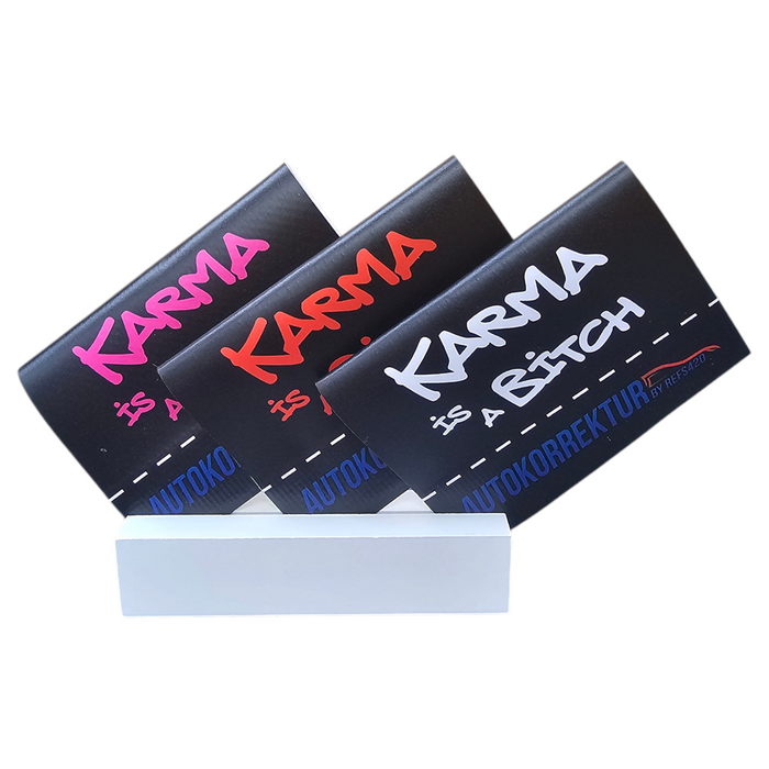 Karma is a Bitch Carflag – image 1