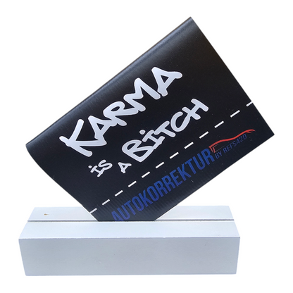 Karma is a Bitch Carflag – image 2
