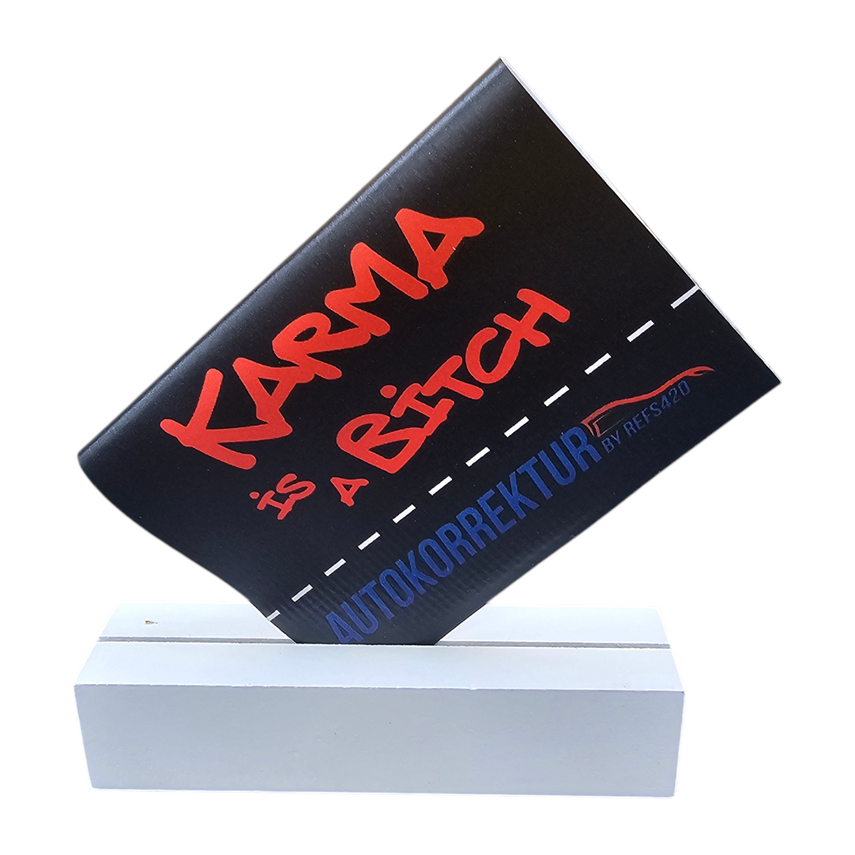 Karma is a Bitch Carflag – image 3