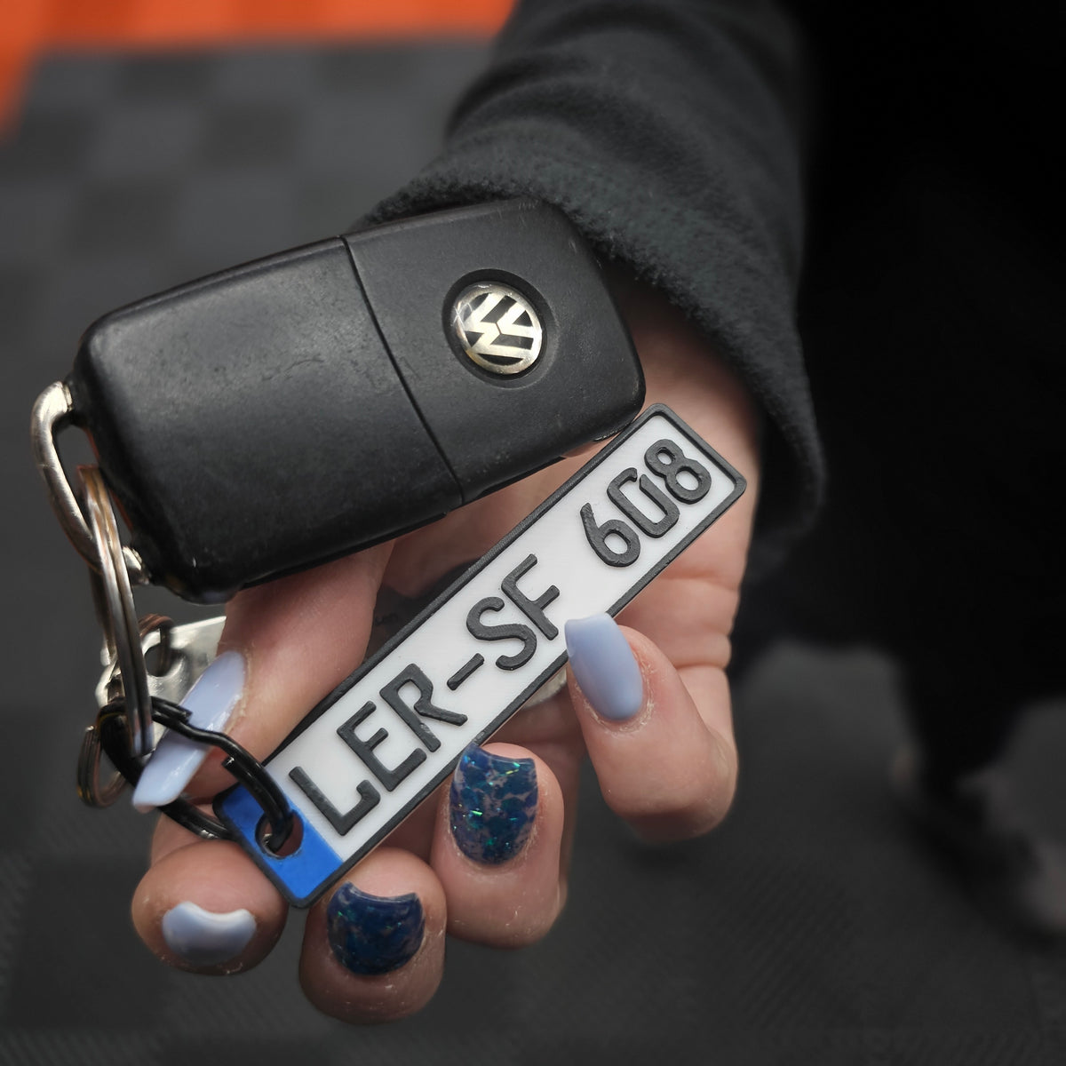 License Plate Key Ring – image 2