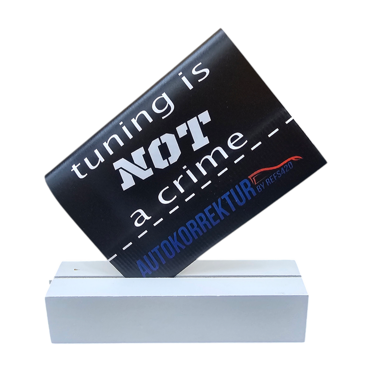 tuning is not a crime Carflag – image 1